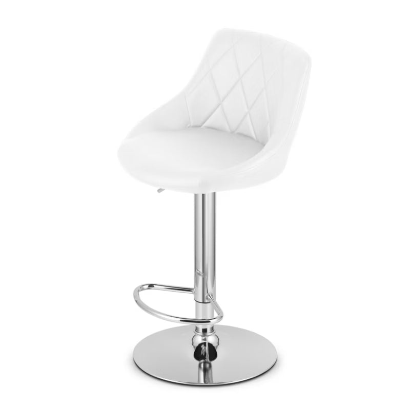 Barstol KAST Hvid Krom Justerbar