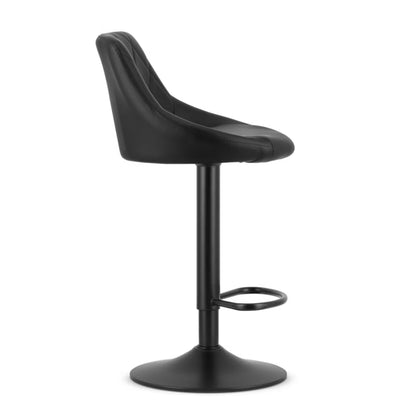 Barstol KAST 45,5x48,5 cm Sort