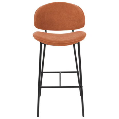 Barstol Kiana 49x59x104 cm Orange 2 Stk.