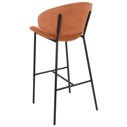 Barstol Kiana 49x59x104 cm Orange 2 Stk.