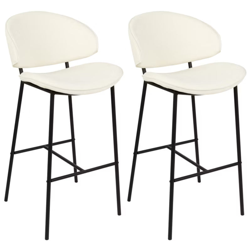 Barstol Kiana 49x59x104 cm Sæt af 2