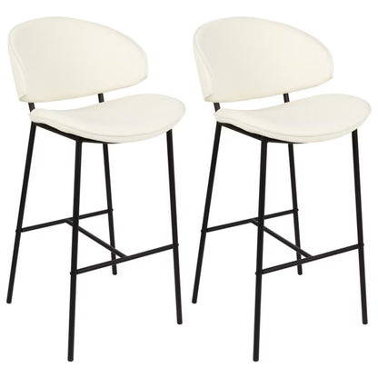 Barstol Kiana 49x59x104 cm Sæt af 2