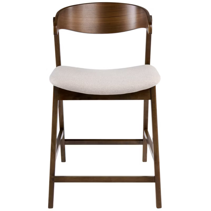 Barstol Lilly Sæt med 2 Brun/Beige