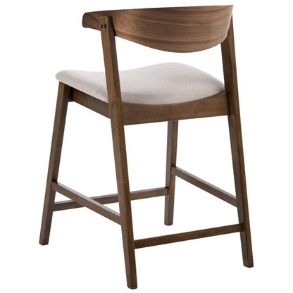 Barstol Lilly Sæt med 2 Brun/Beige