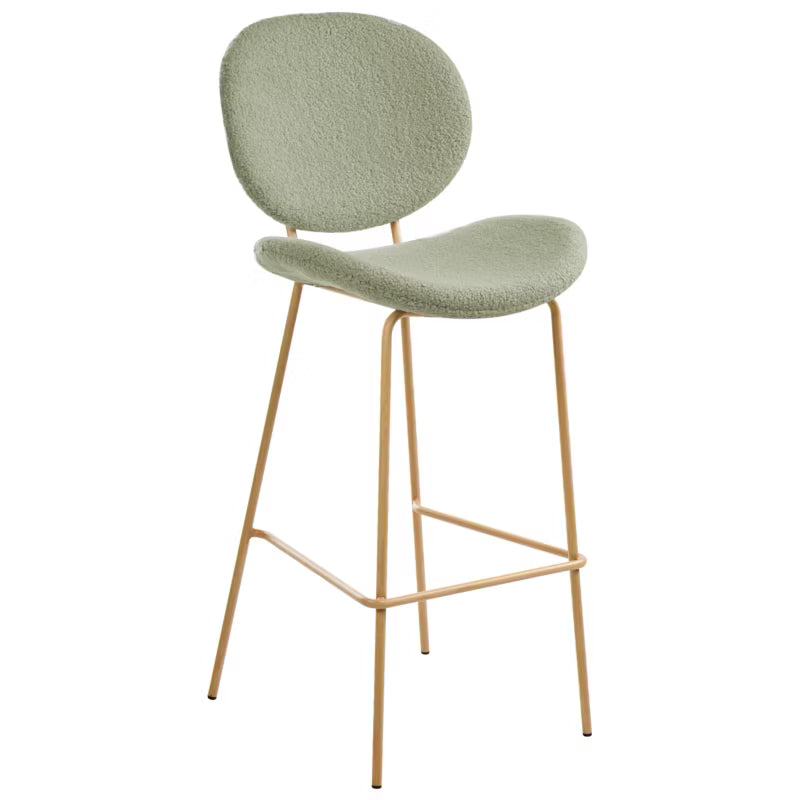 Barstol Luana Bouclé 2 Stk. 52x54x111 cm