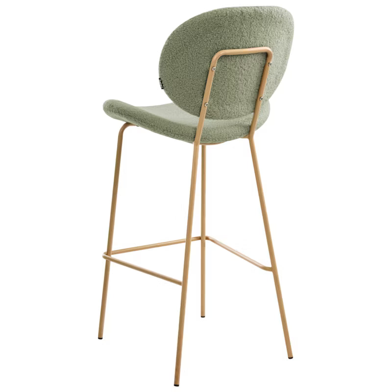 Barstol Luana Bouclé 2 Stk. 52x54x111 cm
