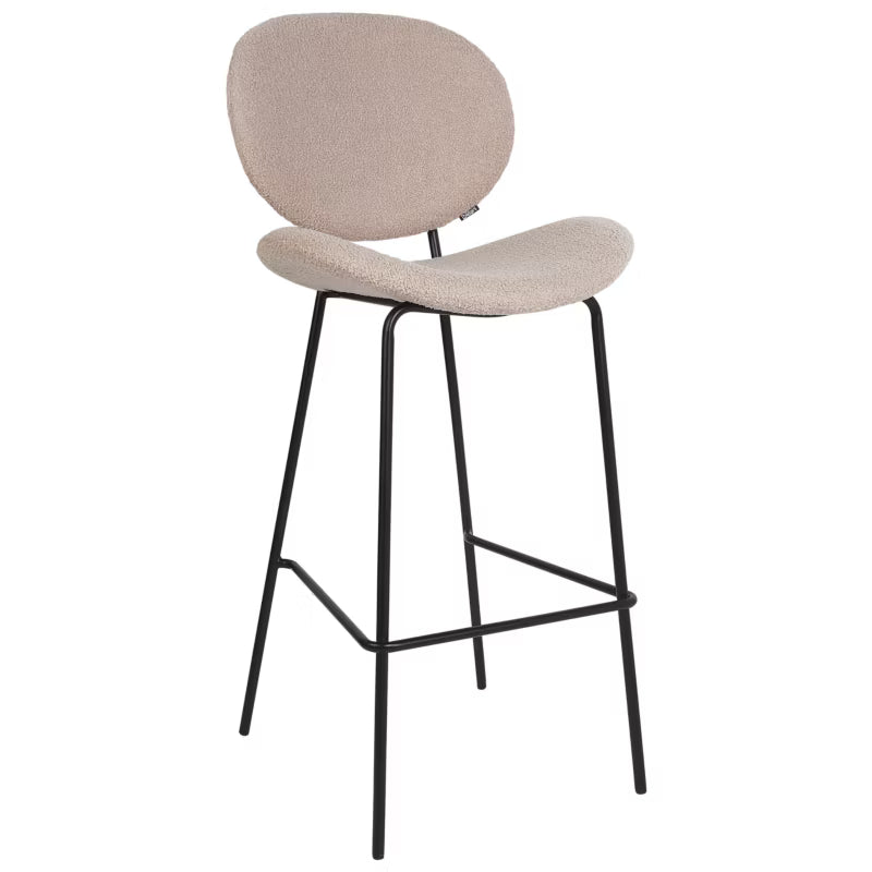 Barstol Luana Bouclé 52x54x111 cm 2 Stk