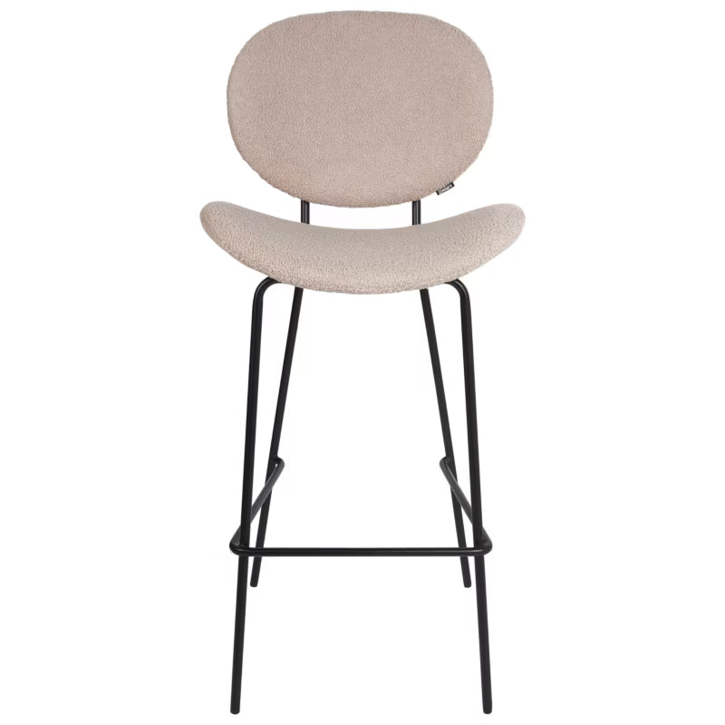 Barstol Luana Bouclé 52x54x111 cm 2 Stk