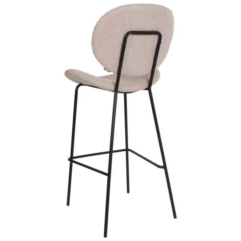 Barstol Luana Bouclé 52x54x111 cm 2 Stk