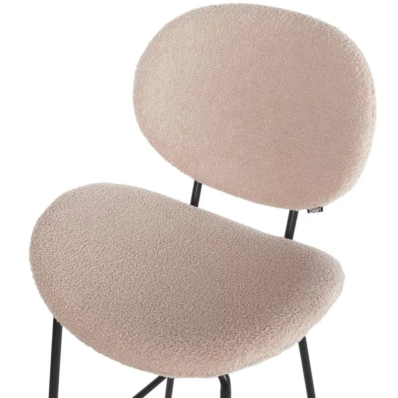 Barstol Luana Bouclé 52x54x111 cm 2 Stk