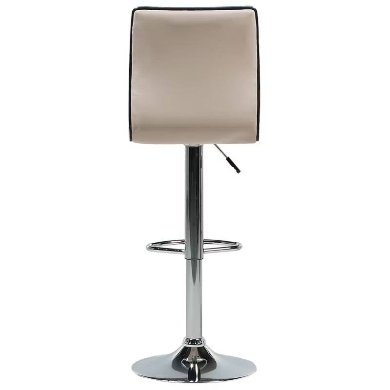 Barstol Lucerne Drejelig Kunstlæder Beige 2 Stk