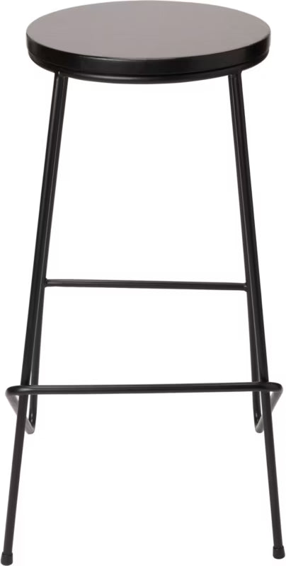 Barstol Maloux 40x40x71 cm Sort