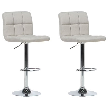 Barstol Marion Drejelig Lysebeige 2 Stk