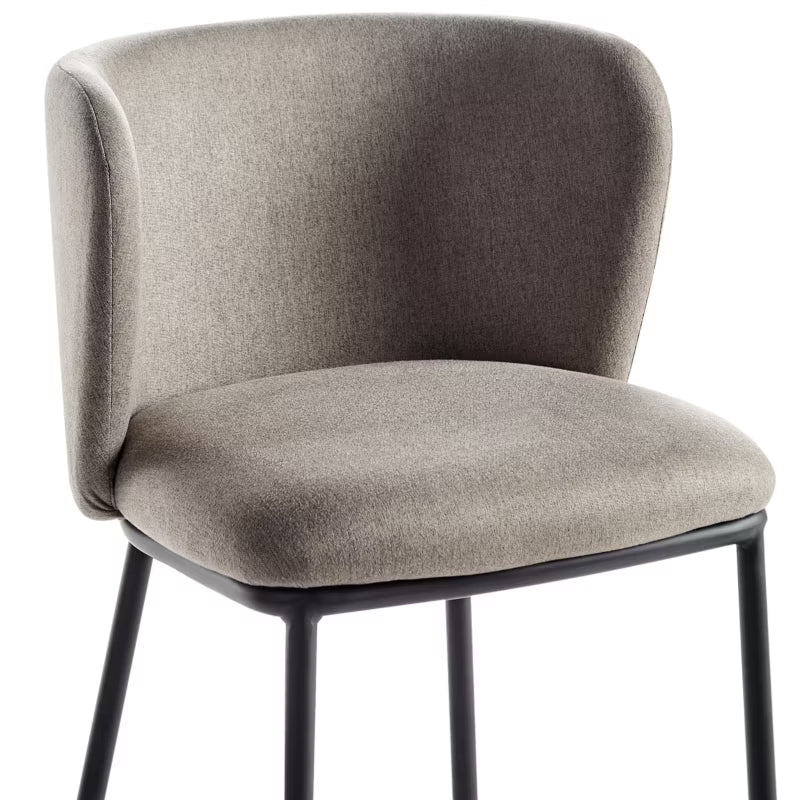 Barstol Mina Sæt af 2 Beige Grå