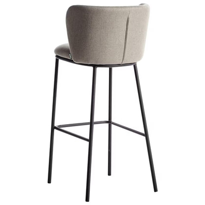 Barstol Mina Sæt af 2 Beige Grå