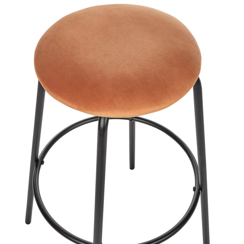 Barstol Morton 43x75 cm Velour Sæt af 2