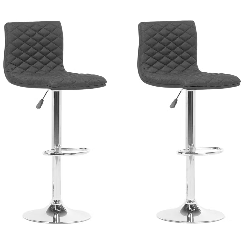 Barstol Orlando 2-Pak Sort Krom