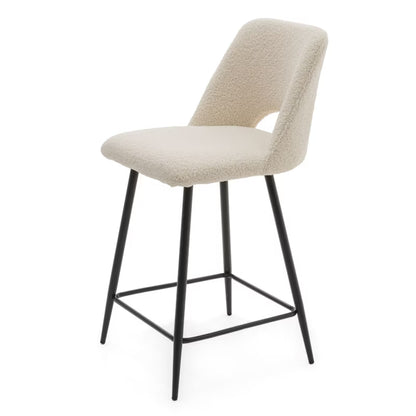 Barstol ORO Bouclé Lys Beige