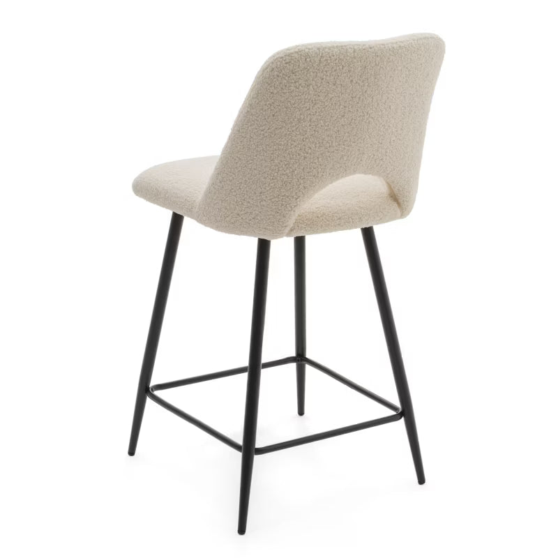 Barstol ORO Bouclé Lys Beige