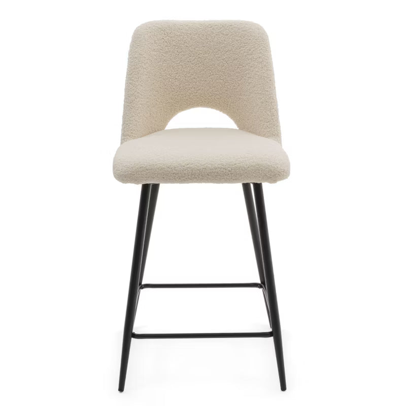 Barstol ORO Bouclé Lys Beige