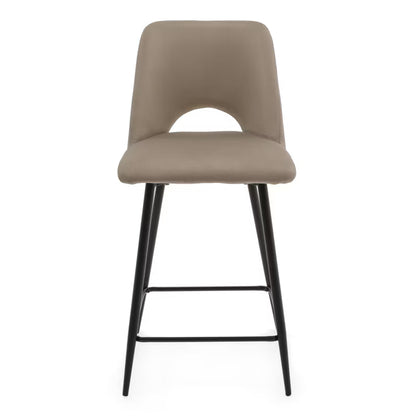 Barstol ORO Mørk Beige Fløjl