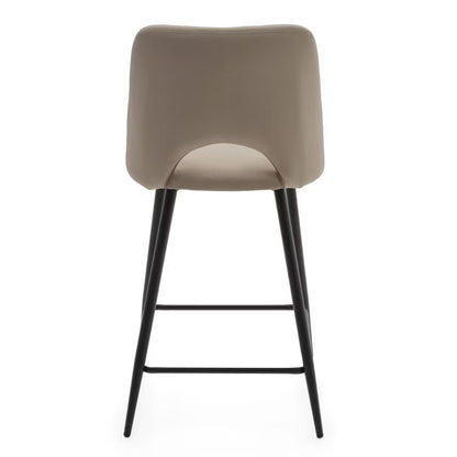 Barstol ORO Mørk Beige Fløjl