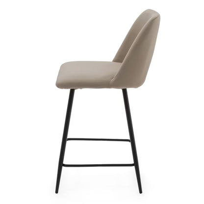 Barstol ORO Mørk Beige Fløjl