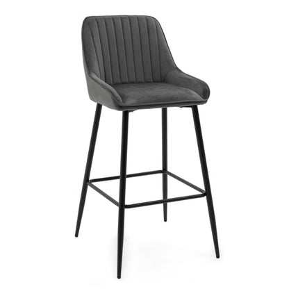 Barstol Passo Velour Grå
