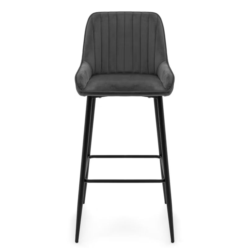 Barstol Passo Velour Grå