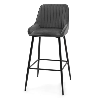 Barstol Passo Velour Grå