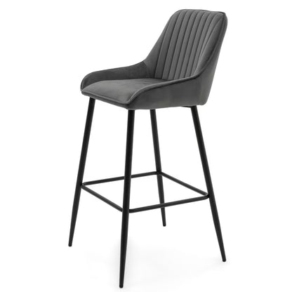 Barstol Passo Velour Grå