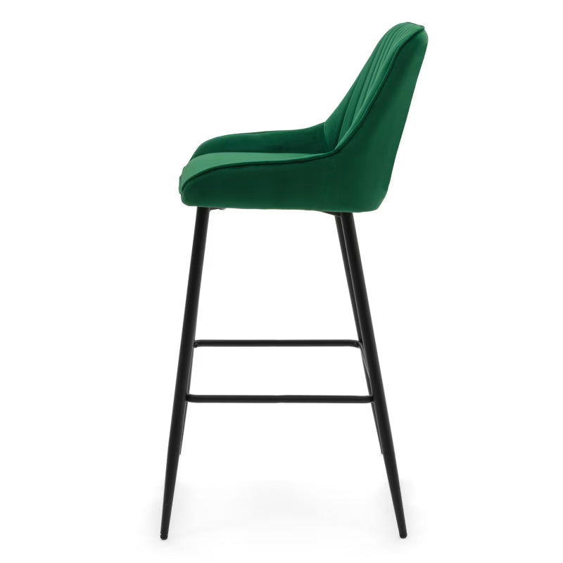 Barstol Passo Velour Grøn