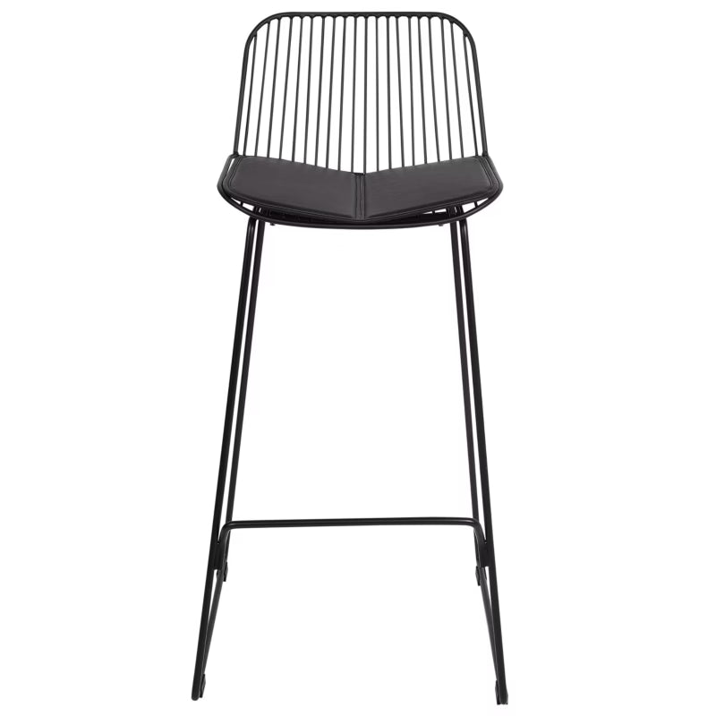 Barstol Pensacola 49x49x99 cm Sort 2 Stk.
