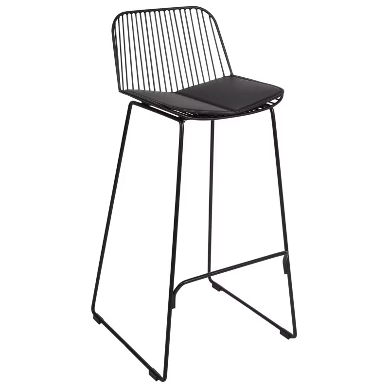 Barstol Pensacola 49x49x99 cm Sort 2 Stk.