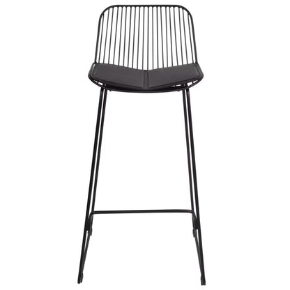 Barstol Pensacola 49x49x99 cm Sort 2 Stk.