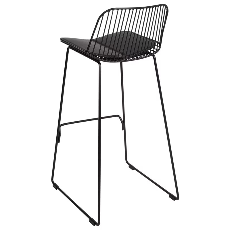Barstol Pensacola 49x49x99 cm Sort 2 Stk.