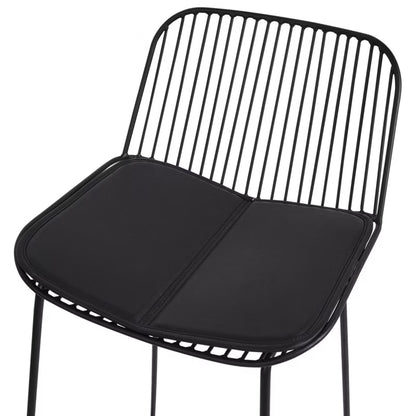 Barstol Pensacola 49x49x99 cm Sort 2 Stk.