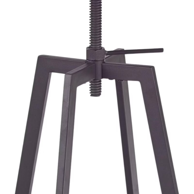 Barstol Sadini Justerbar 30x30x80 cm Sort