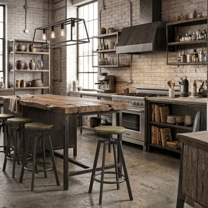 Barstol Sadini Justerbar 30x30x80 cm Sort