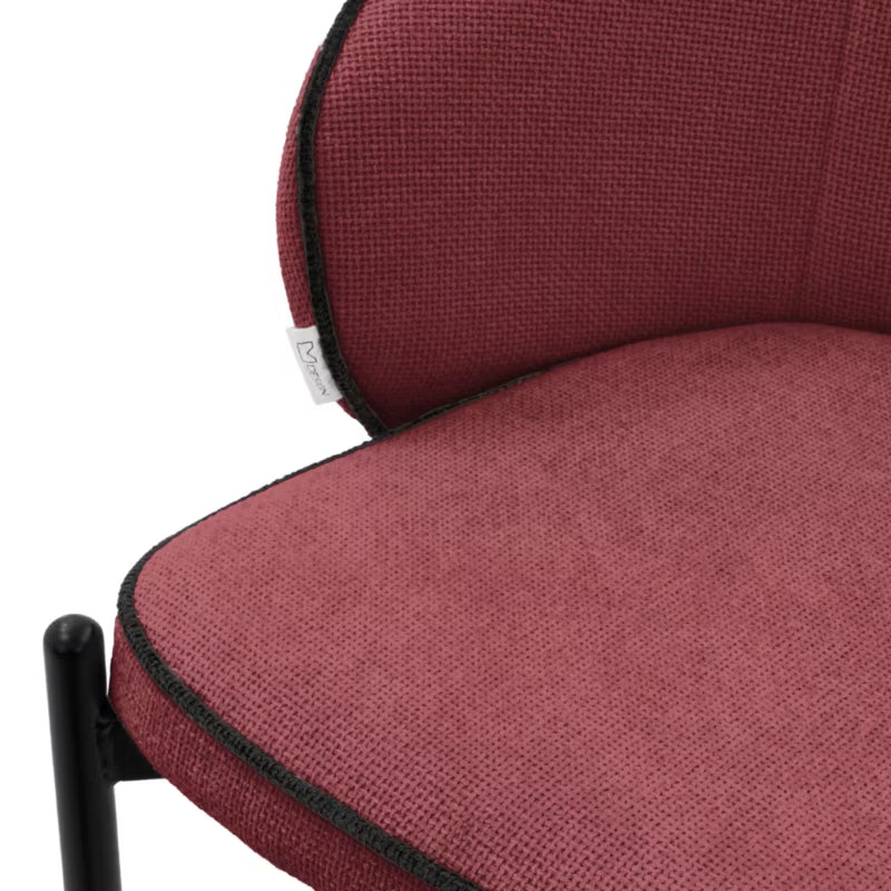 Barstol Sæt 2 Stk 76 cm Rød