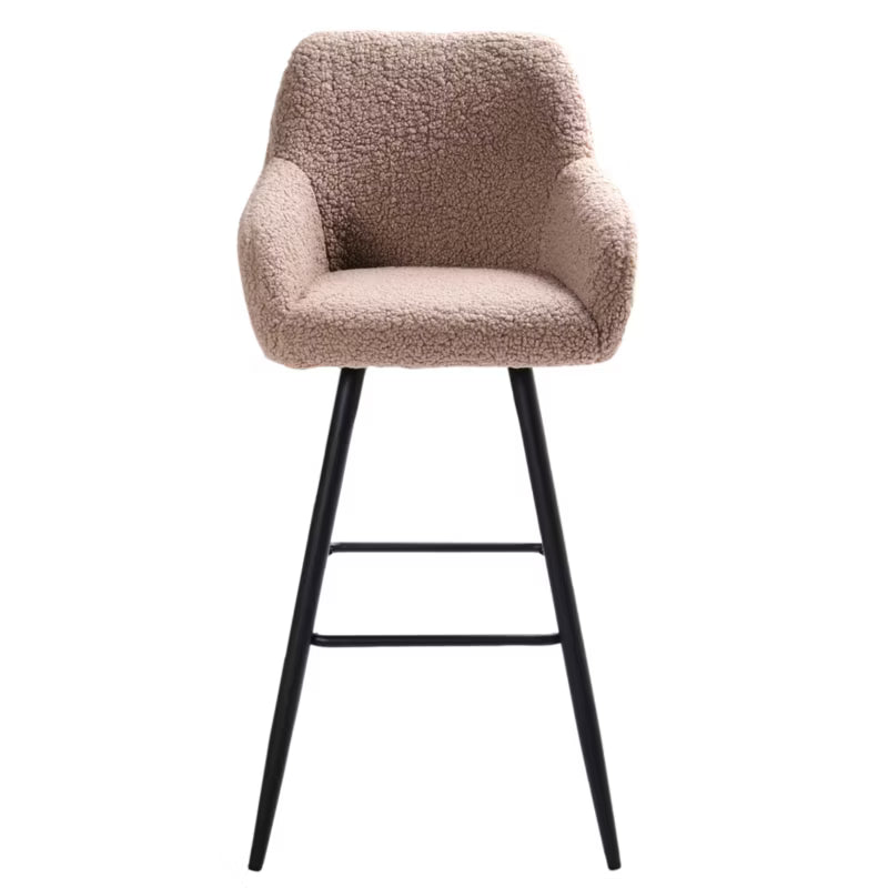 Barstol Sæt Casmalia Bouclé 50x54x103 cm 2 Stk.
