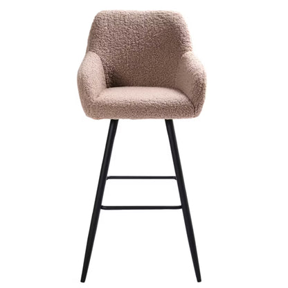 Barstol Sæt Casmalia Bouclé 50x54x103 cm 2 Stk.