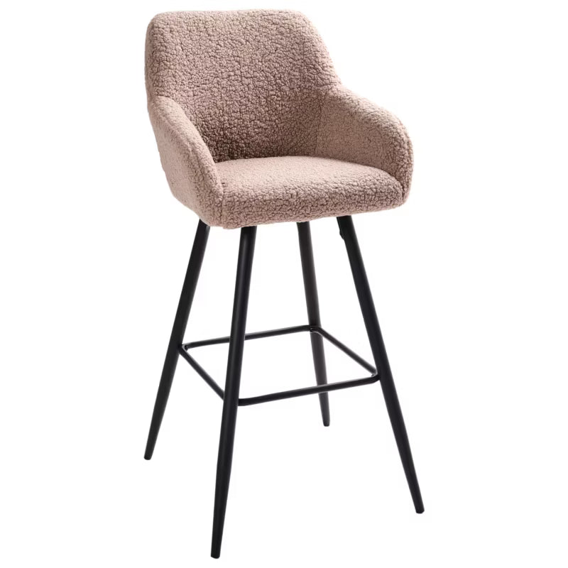 Barstol Sæt Casmalia Bouclé 50x54x103 cm 2 Stk.