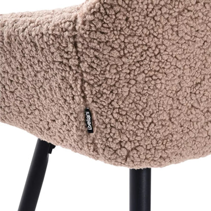Barstol Sæt Casmalia Bouclé 50x54x103 cm 2 Stk.