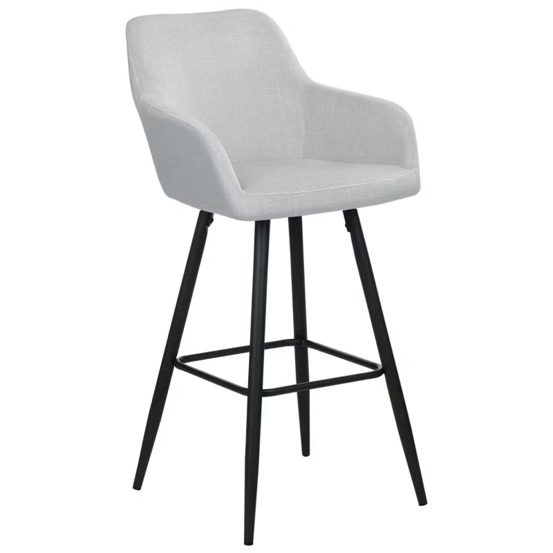 Barstol Sæt Casmalia Velour 50x54x103 cm