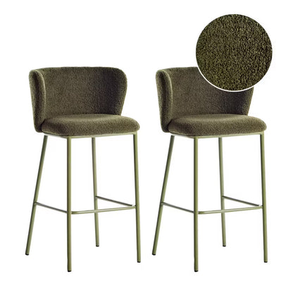 Barstol Sæt Mina II 52x46x98 cm Grøn 2 Stk