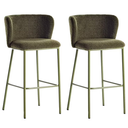 Barstol Sæt Mina II 52x46x98 cm Grøn 2 Stk