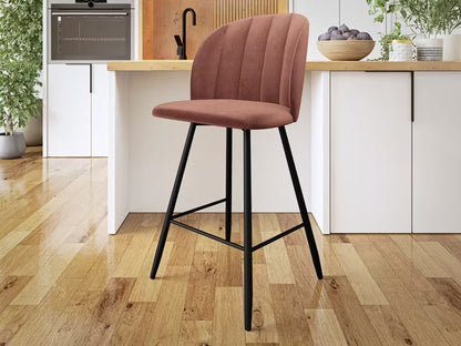 Barstol SH2 med Ryglæn Rosa