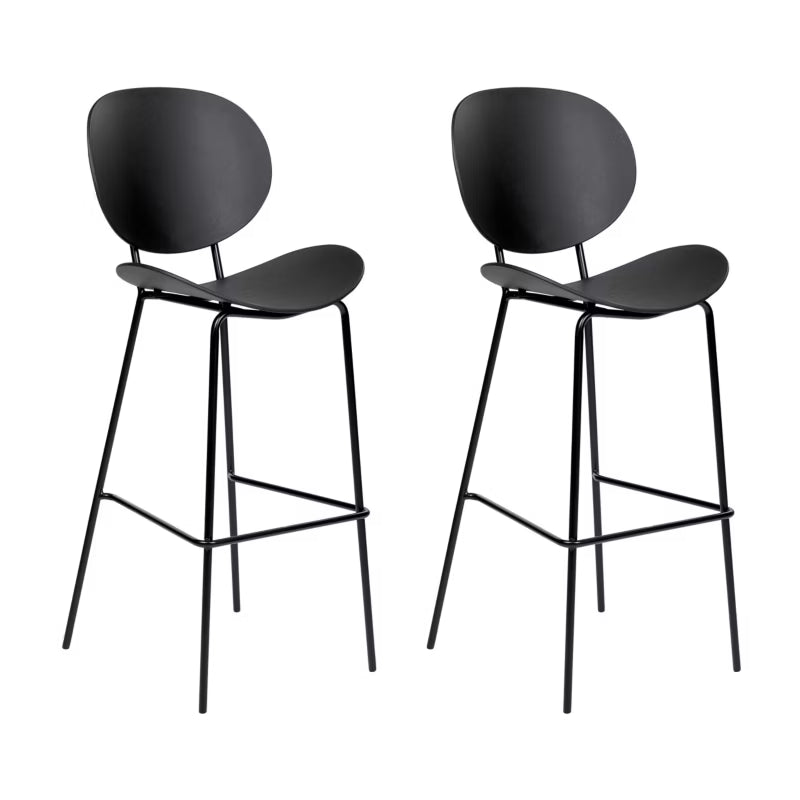 Barstol Shonto 52x48x116 cm Sort 2 Stk