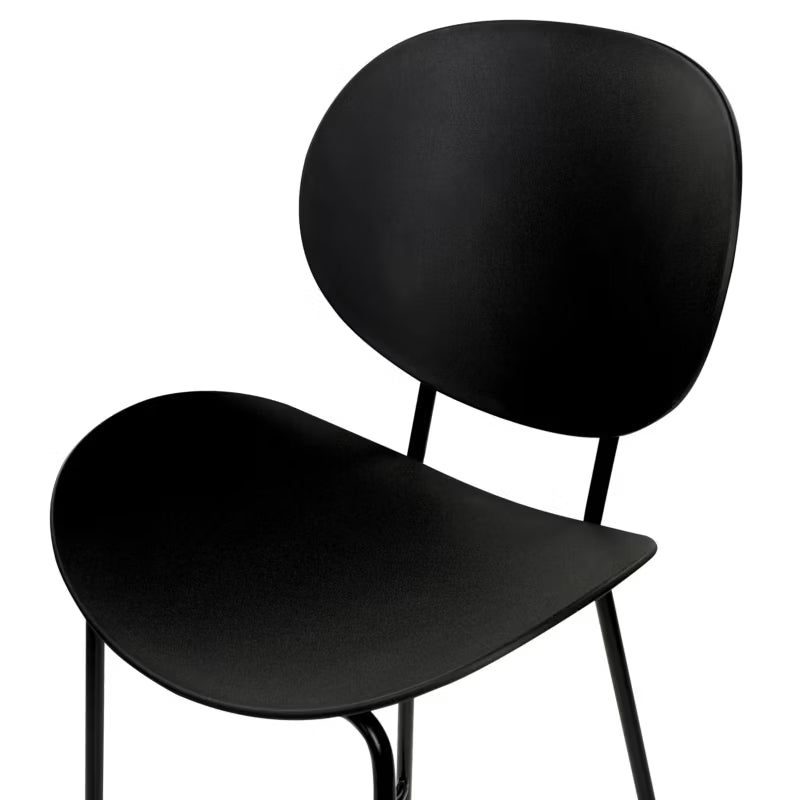 Barstol Shonto 52x48x116 cm Sort 2 Stk